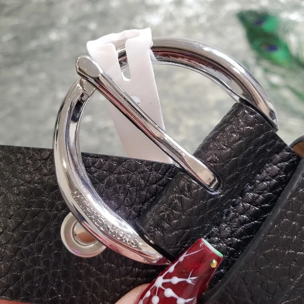 Michael Michael Kors Leather Belt
